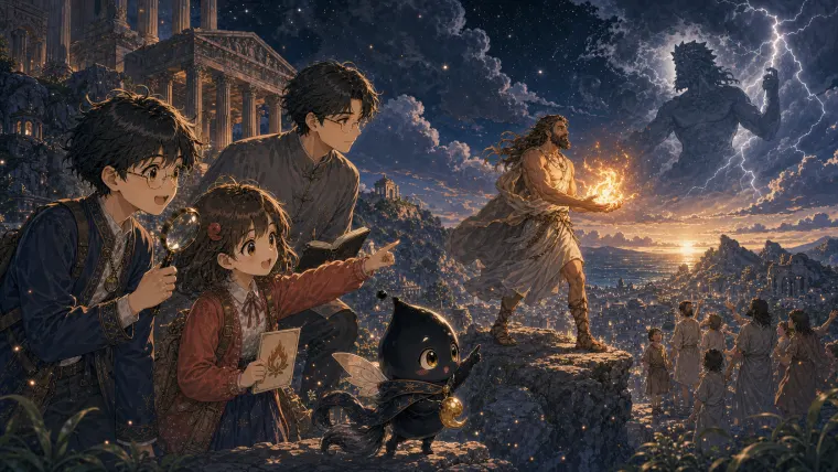 四上语文第 14 课：普罗米修斯课程封面