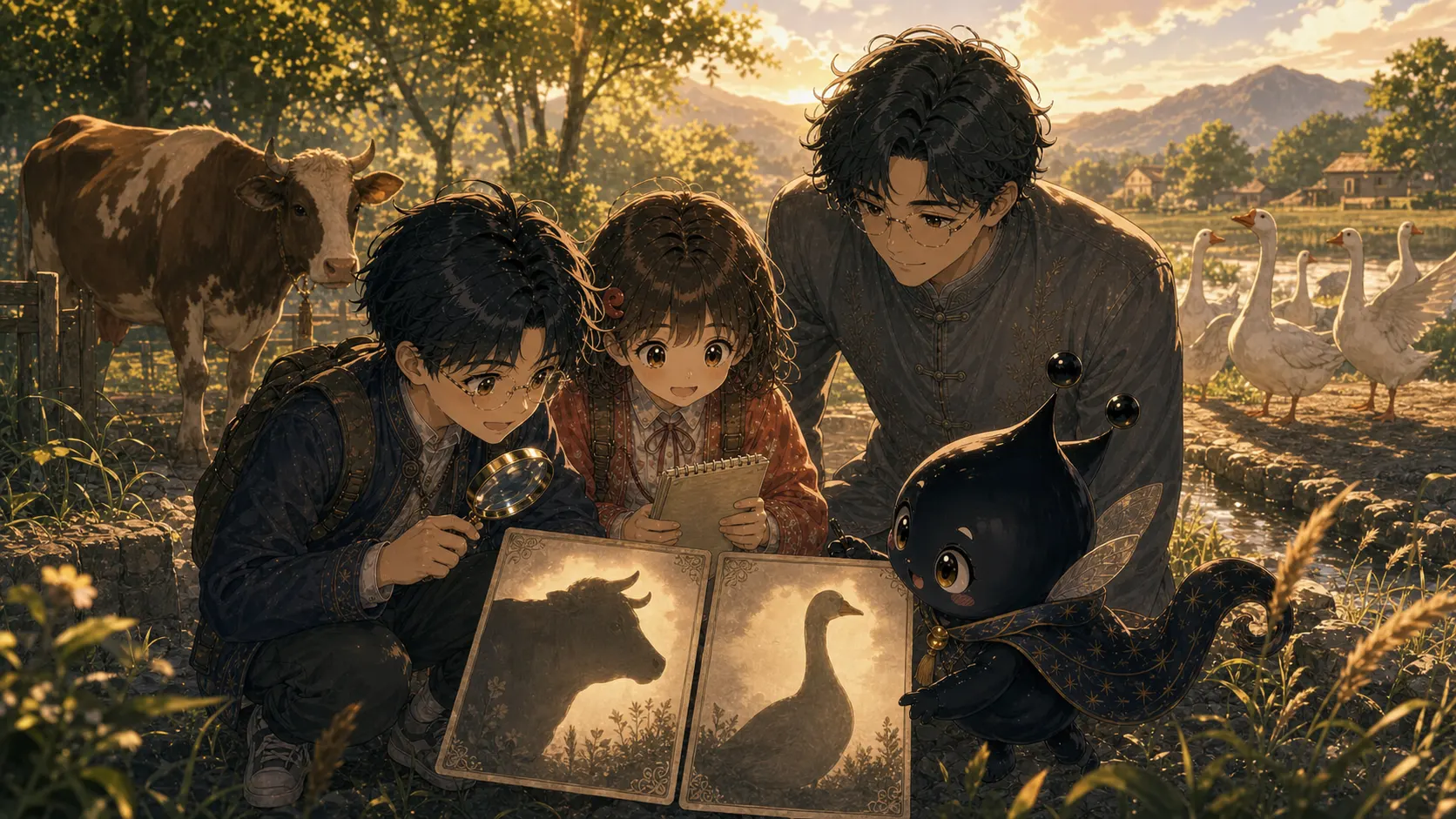 牛和鹅看法开场分镜