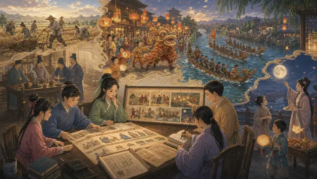 第 22 课：活动课：中国传统节日的起源课程封面