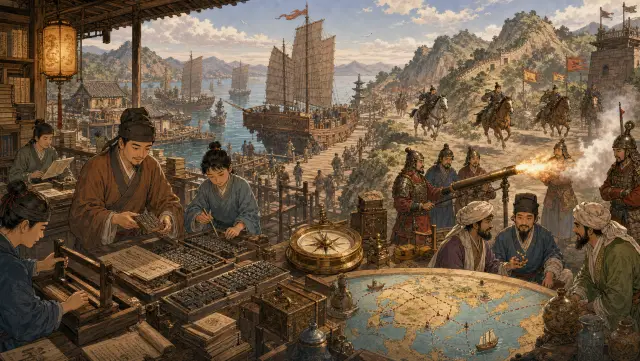 第 13 课：宋元时期的科技与中外交通课程封面