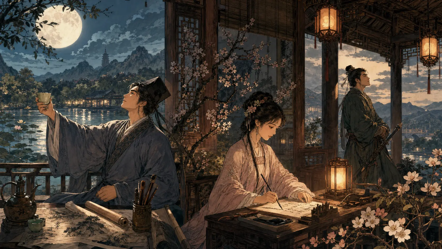 墨言剧情场景