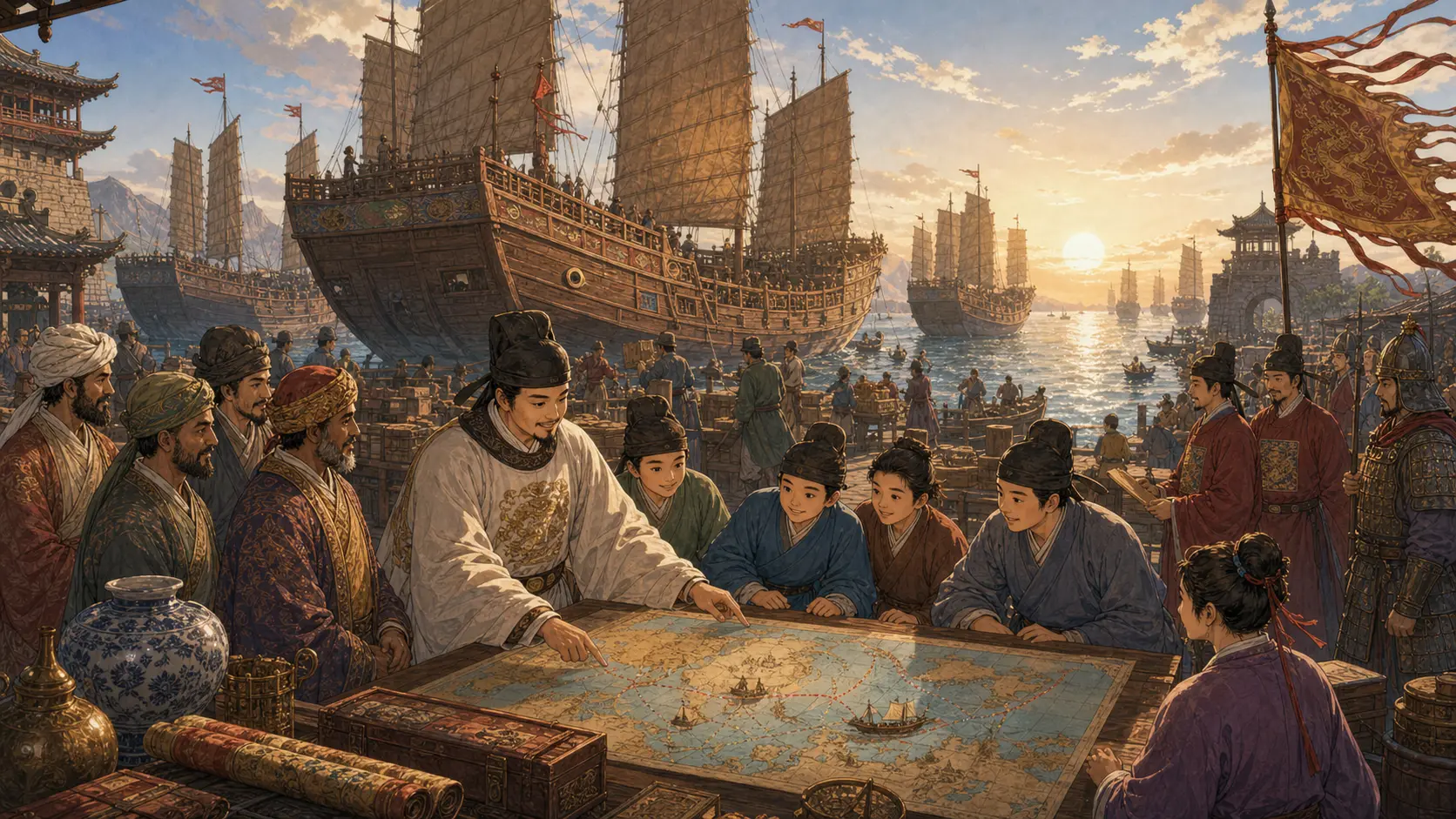 明朝的对外关系剧情背景