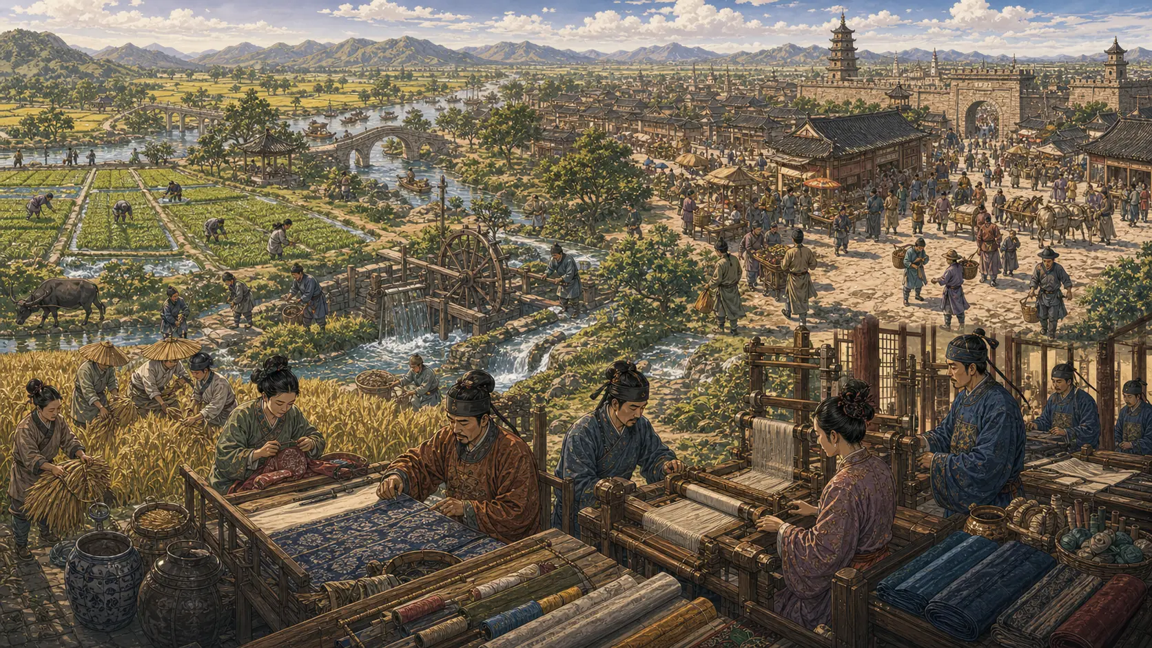 清朝前期社会经济的发展剧情背景