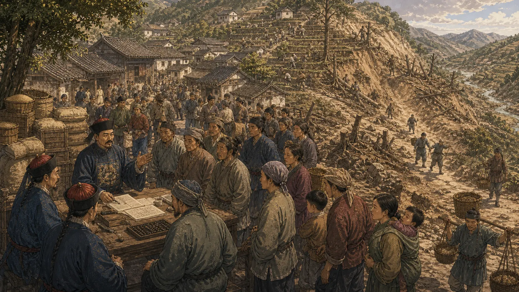 小雷剧情场景