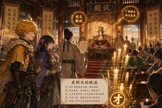 武则天殿试剧情图