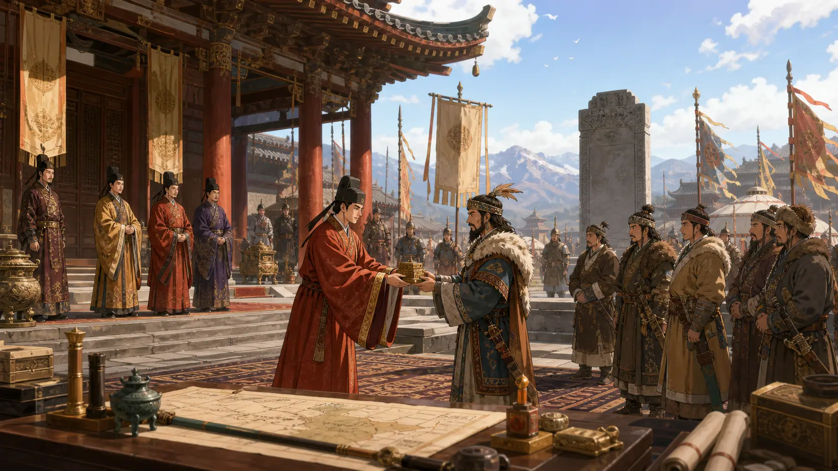墨言剧情场景
