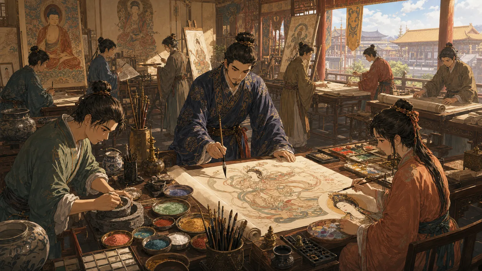 岚川剧情场景
