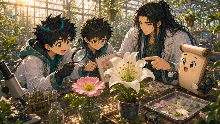 第 13 课：植物的花课程封面