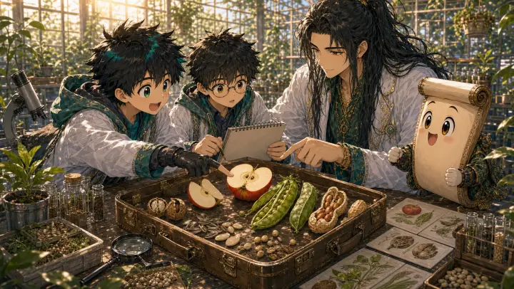 第 14 课：植物的果实和种子课程封面