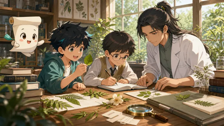 第 15 课：制作植物标本课程封面