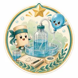 实验徽章